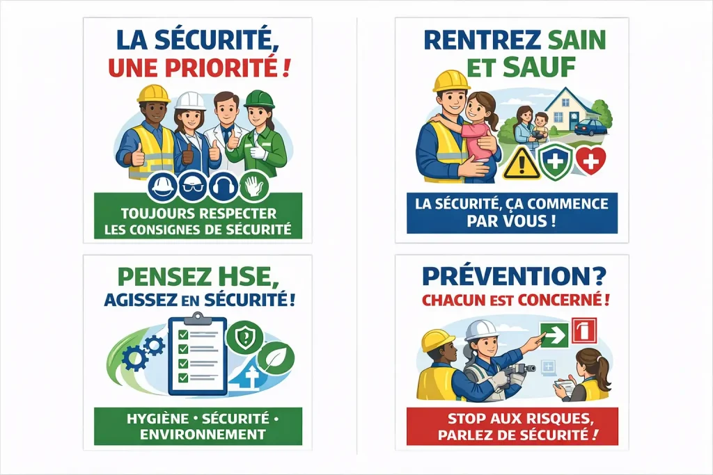 Affiches motivationnelle hse